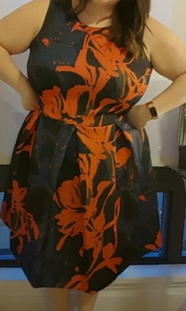 Floral Scuba Dress